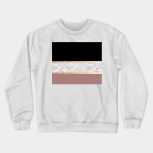 Black and gold marble Crewneck Sweatshirt